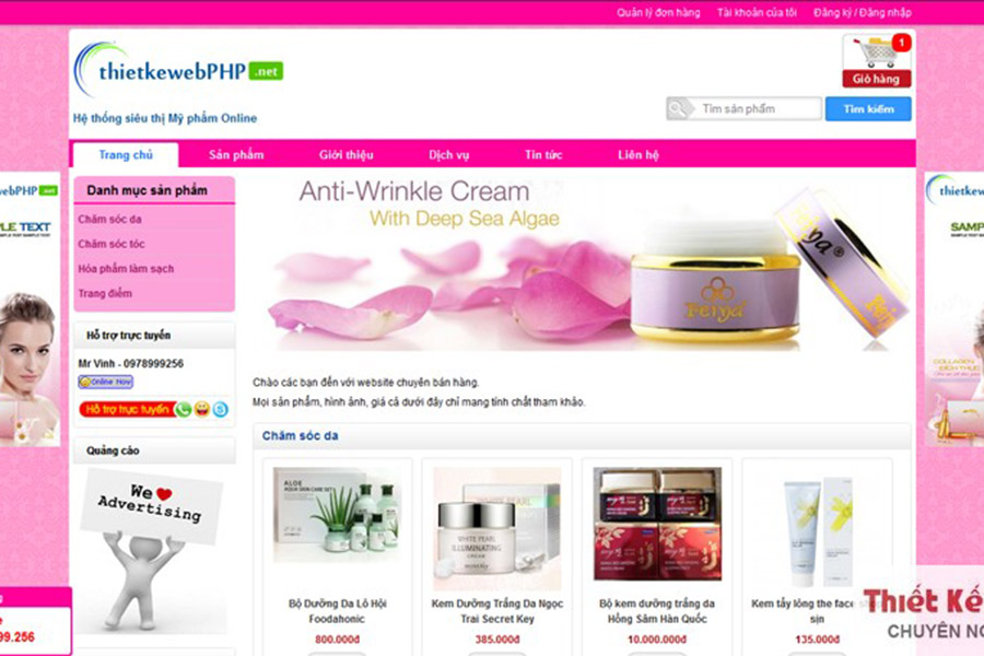 Dịch vụ thiết kế web trọn gói tại quận 9